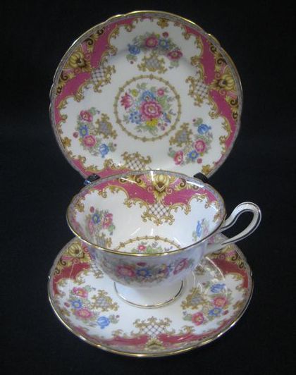Shelley "Sheraton" Trio   SOLD