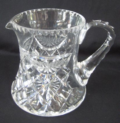 Crystal Water Jug   SOLD