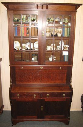 Silky Oak Bookcase   SOLD